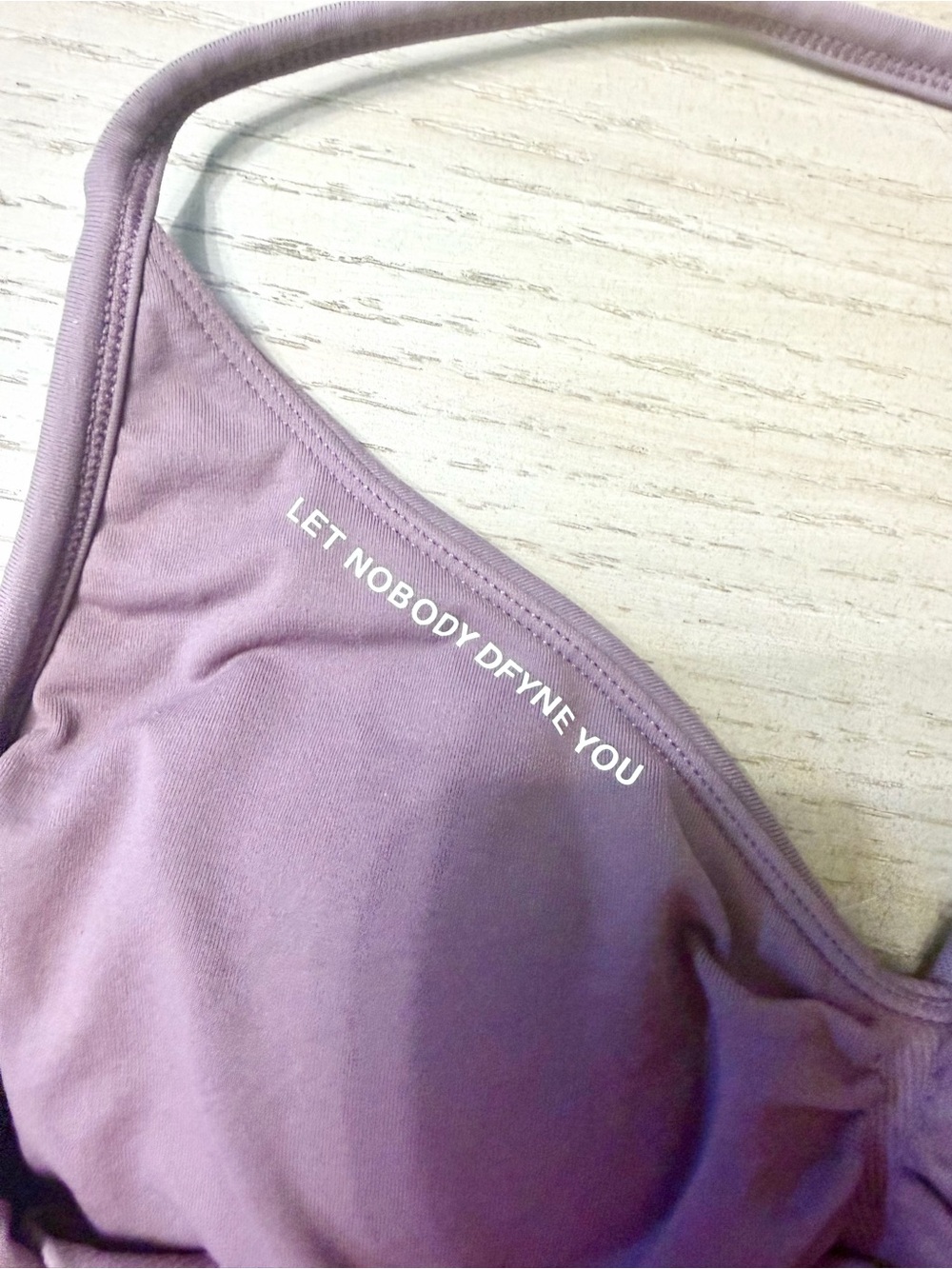 Lavender Seamless Sports Bra & Shorts Set - DRYNE - Picture 4 of 8